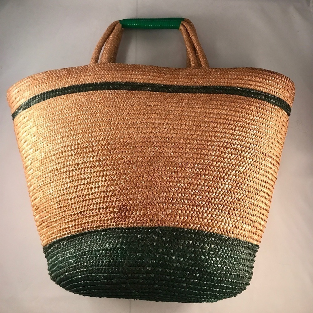 Vintage Large Raffia Bucket Bag - Picture 7 of 8